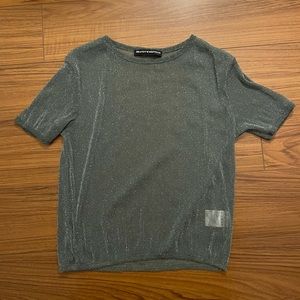 Sparkly Sheer Brandy Melville Top